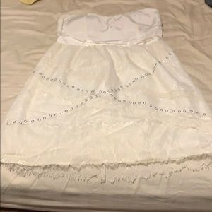 Arden B size m ivory dress